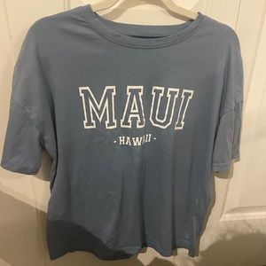 Barely warn sky blue t-shirt